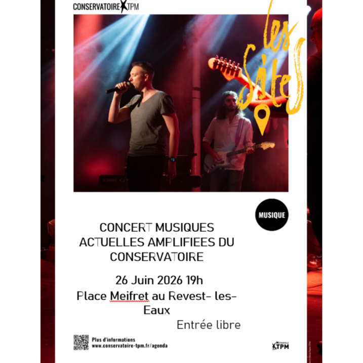 Les groupes de Musiques Actuelles Amplifiées du Conservatoire TPM en concert