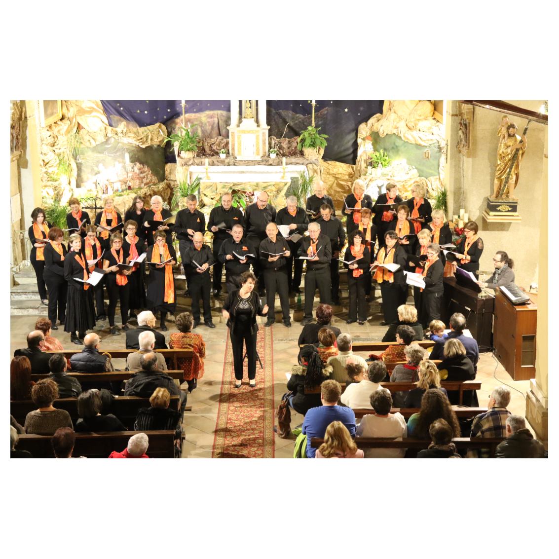 Concert de la chorale de la Cantarelle