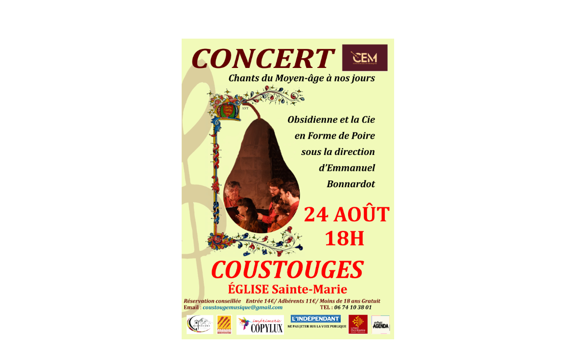 Concert à l'église