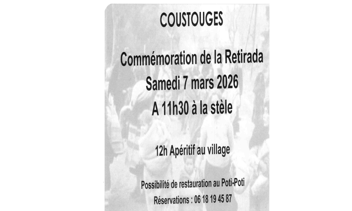 Commémoration de la retirada