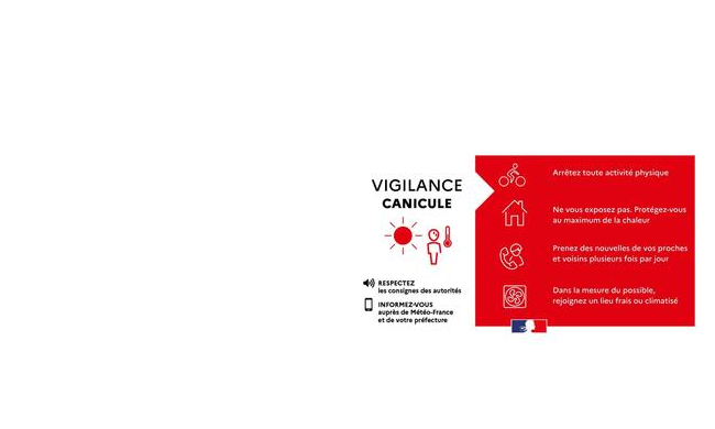 Vigilance rouge canicule