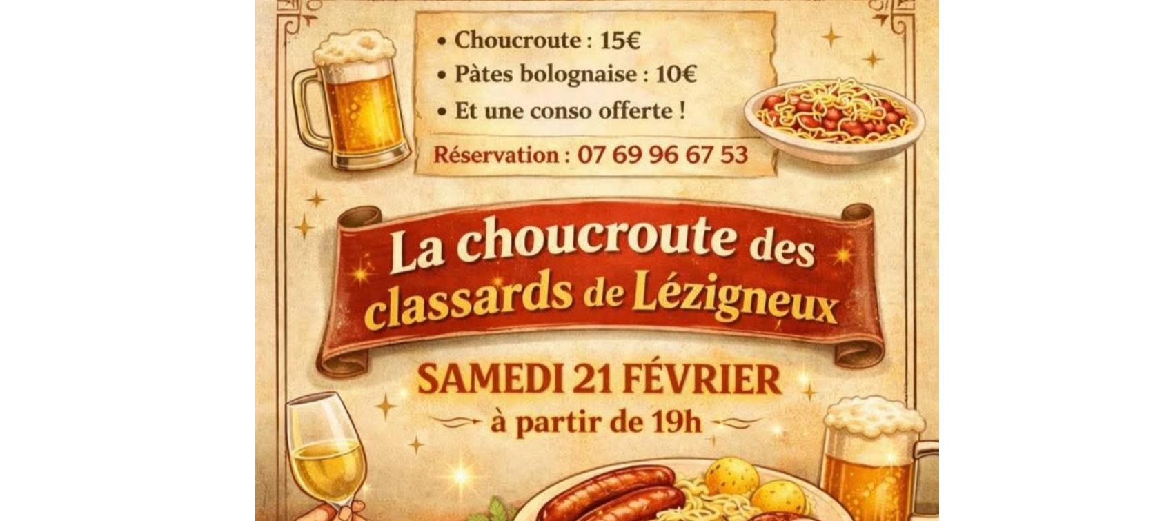 Choucroute des classards