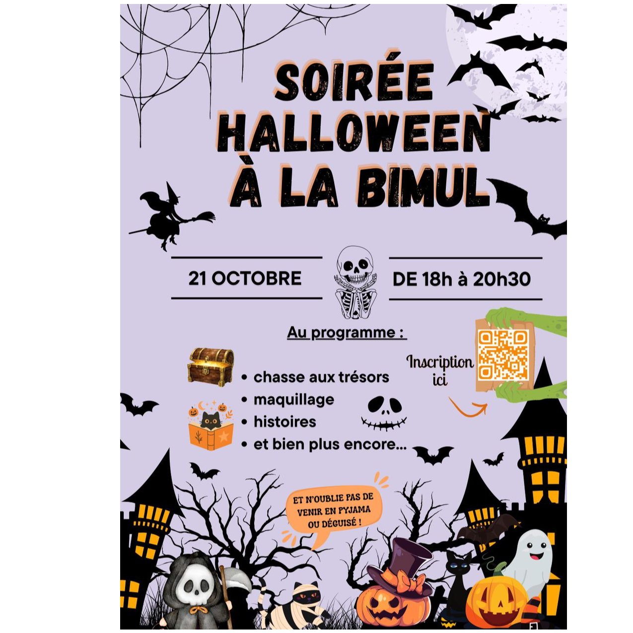 Soirée Halloween à la bimul