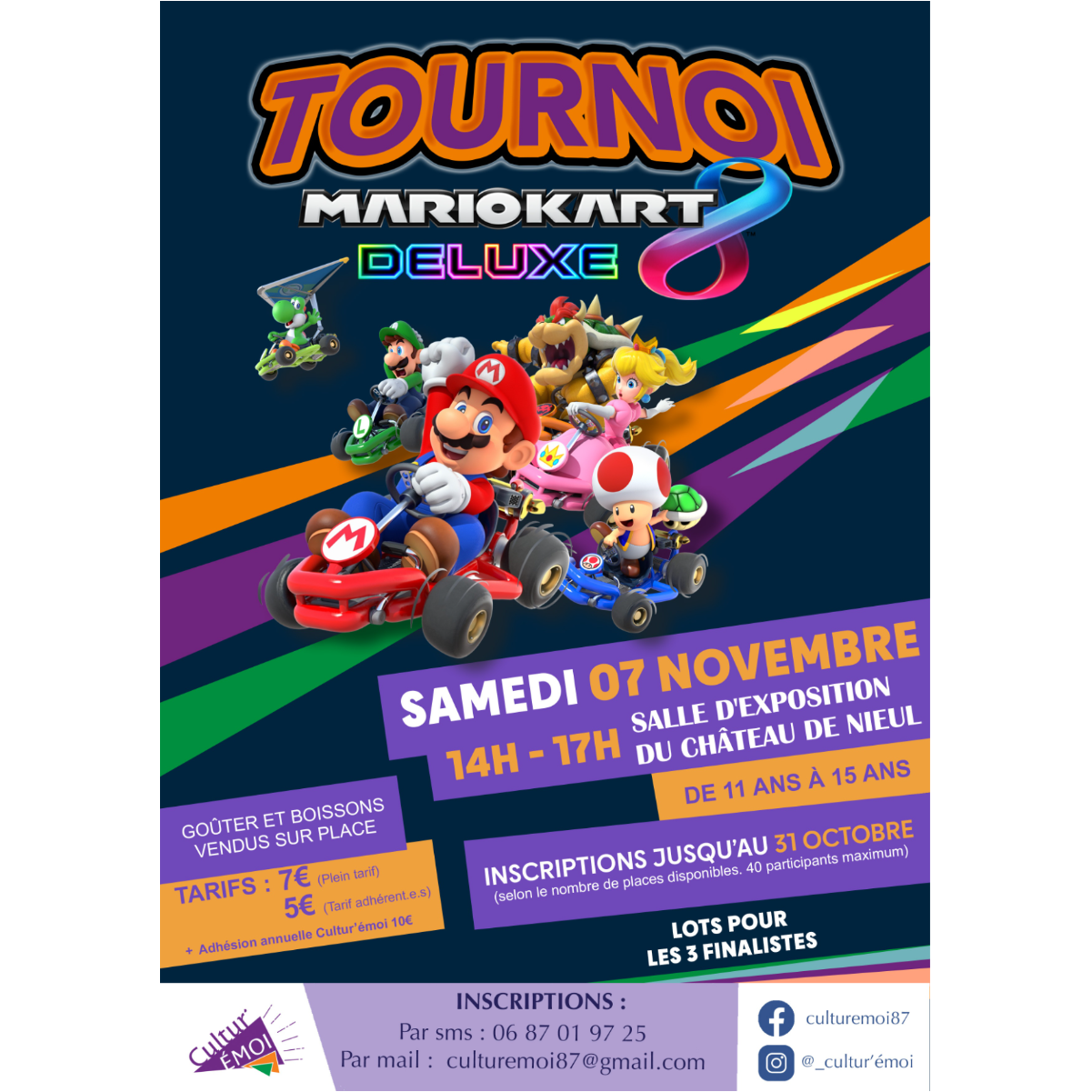 Tournoi Mario Kart