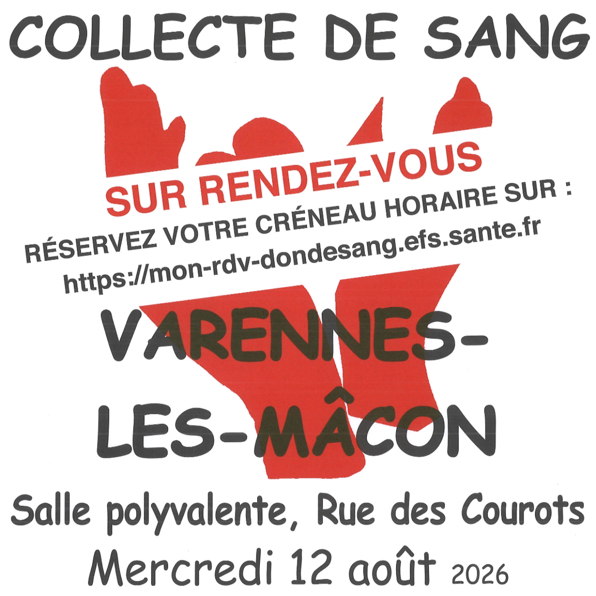 Don du sang - Salle intergénérationnelle
