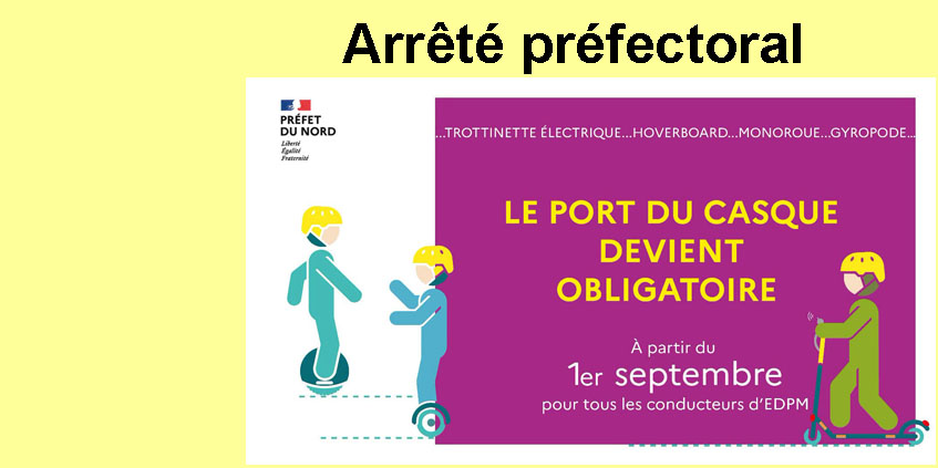 Port du casque