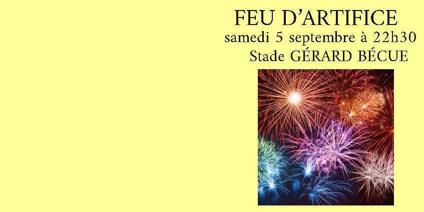 FEU D'ARTIFICE