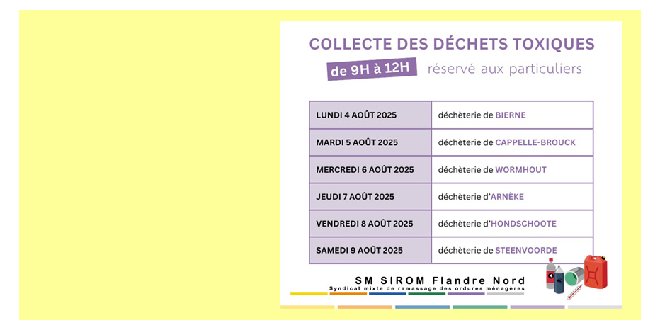 Déchets toxiques