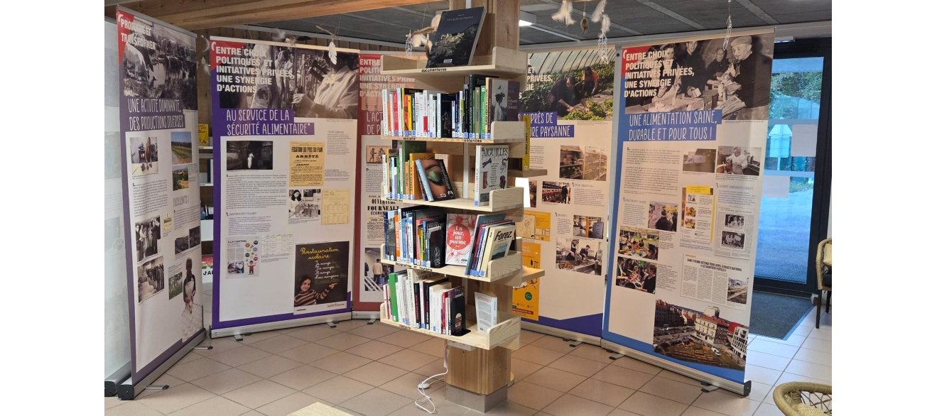 Exposition à la médiathèque