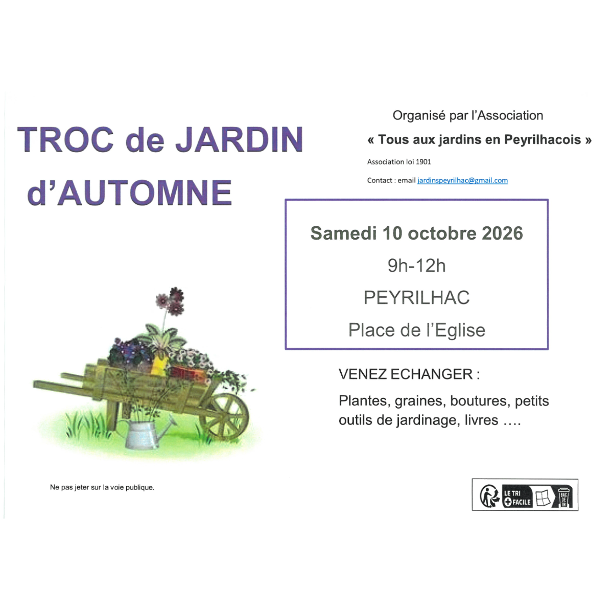 Troc de jardin🌼🌱