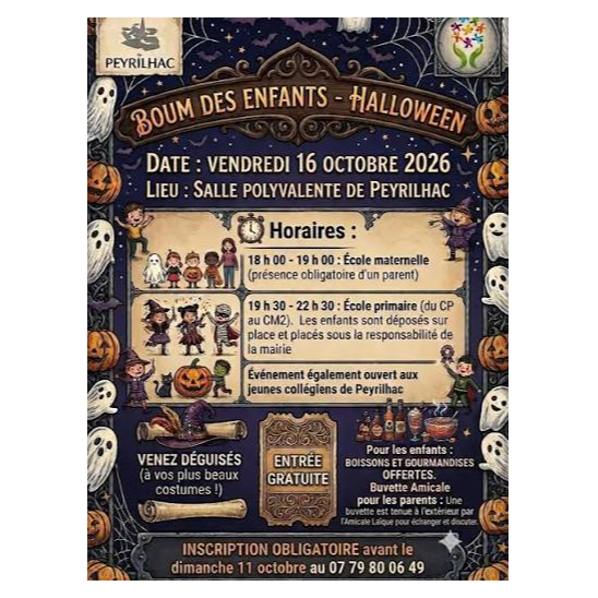 Boom des enfants - Halloween 🦇