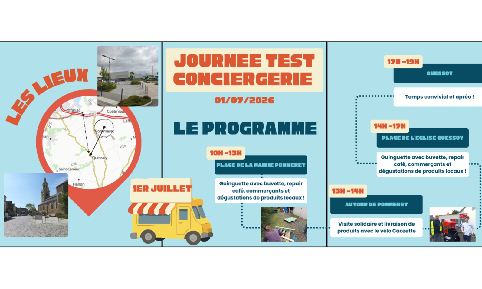 LA  CONCIERGERIE ITINERANTE ARRIVE PRES DE CHEZ VOUS !