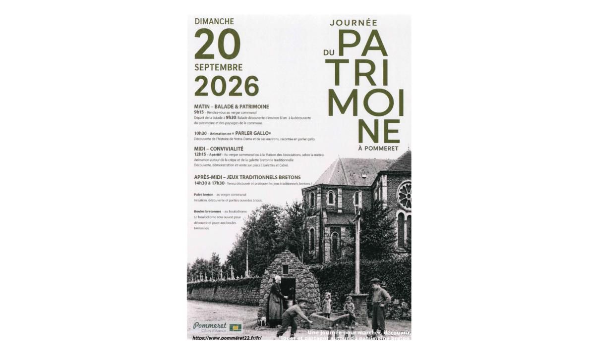 JOURNEE DU PATRIMOINE
