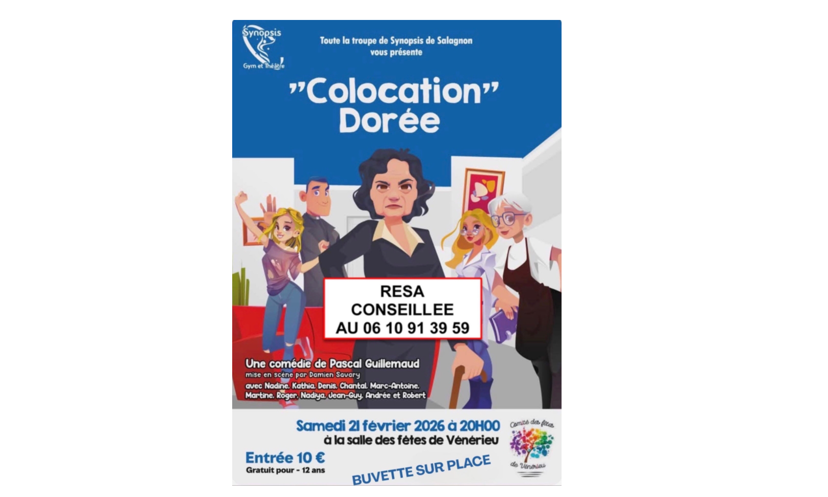 Théâtre à Vénérieu