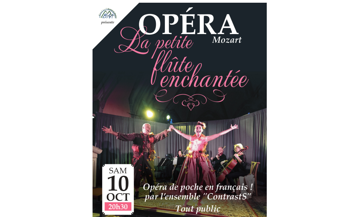 Samedi, la petite flûte enchantée