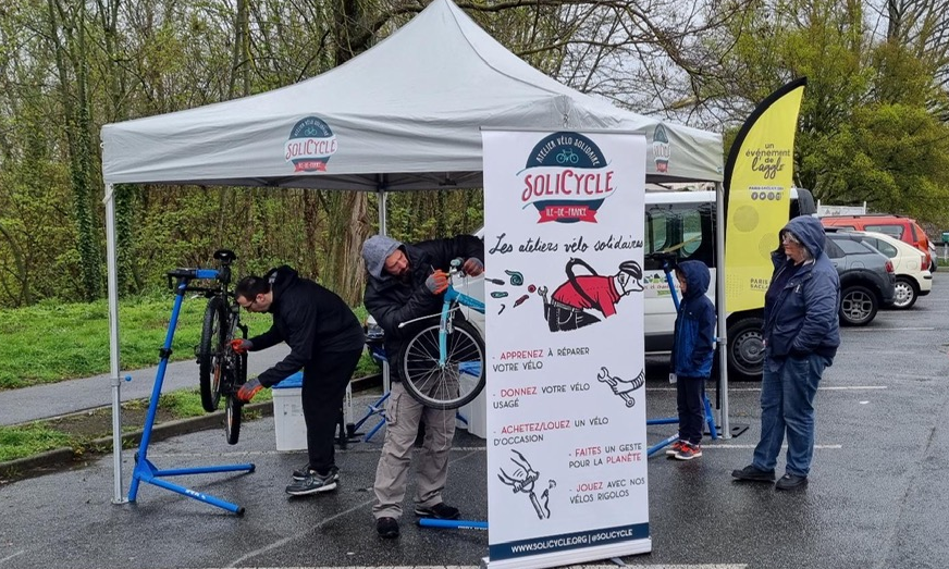 2 ateliers de réparation vélo et marquage bicycode gratuit
