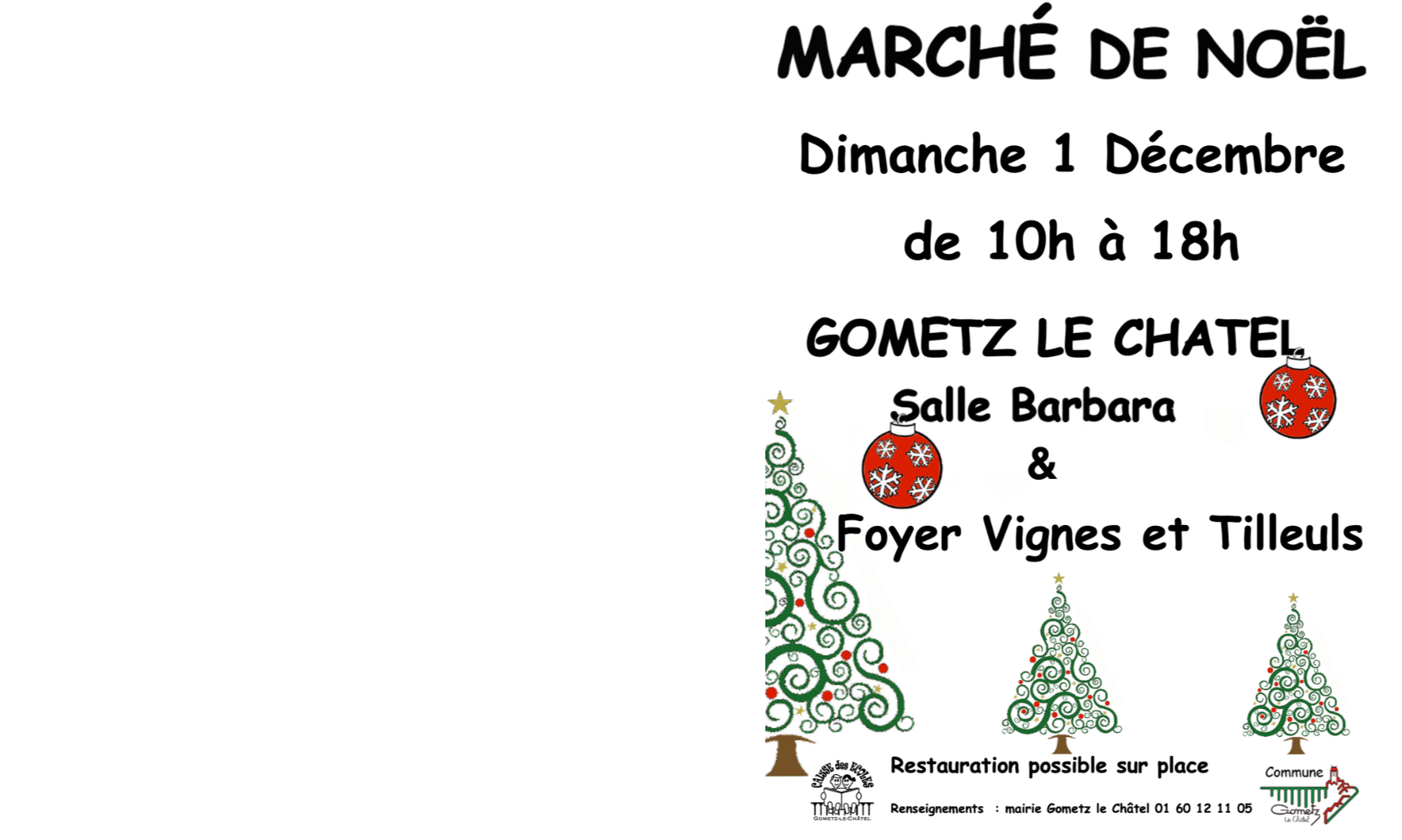 Marché de Noël de la Caisse des Ecoles