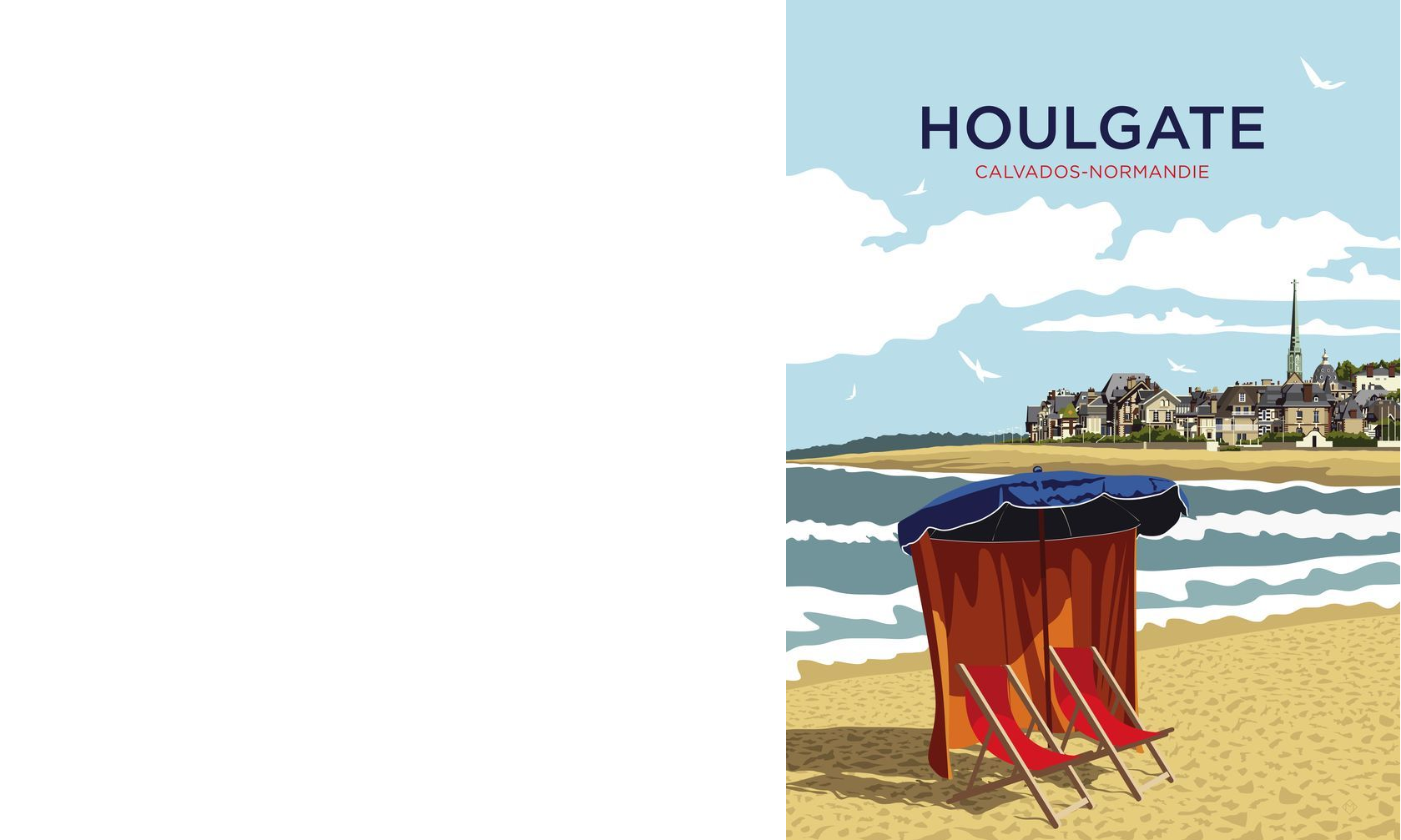 Sortie à la mer à Houlgate