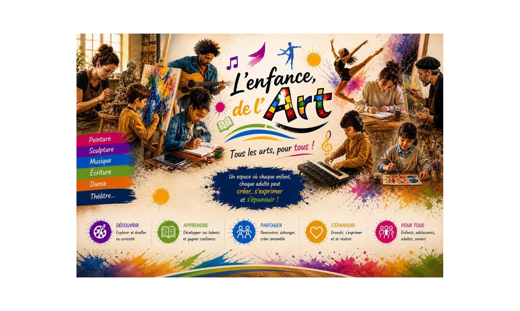 L'association "L'enfance de l'Art"