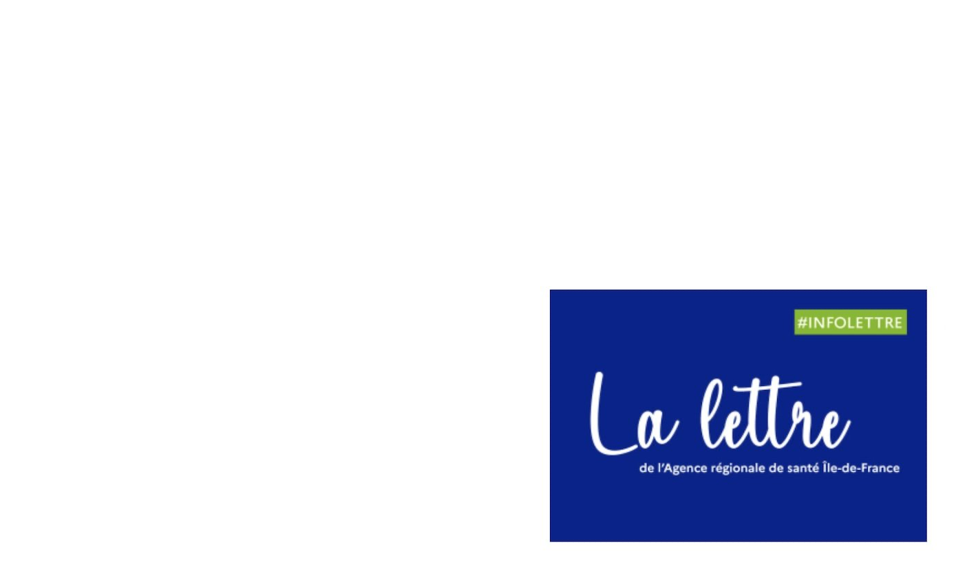 DÉCOUVREZ L'ACTUALITÉ DE L'ARS