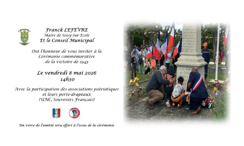 Cérémonie commémorative du 8 mai 1945