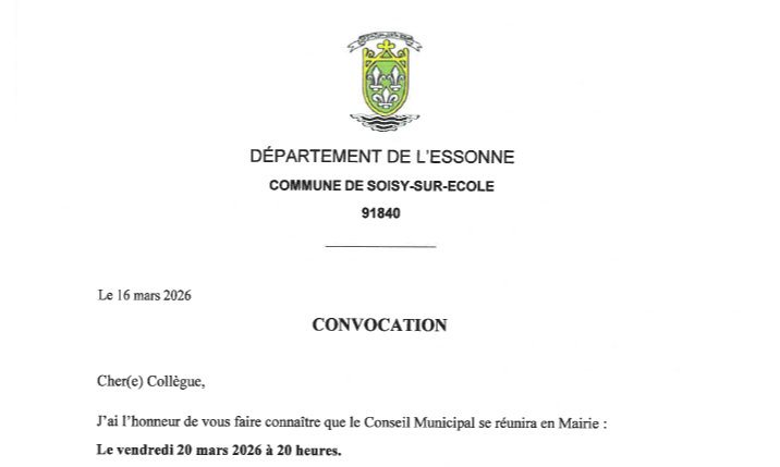 Conseil Municipal