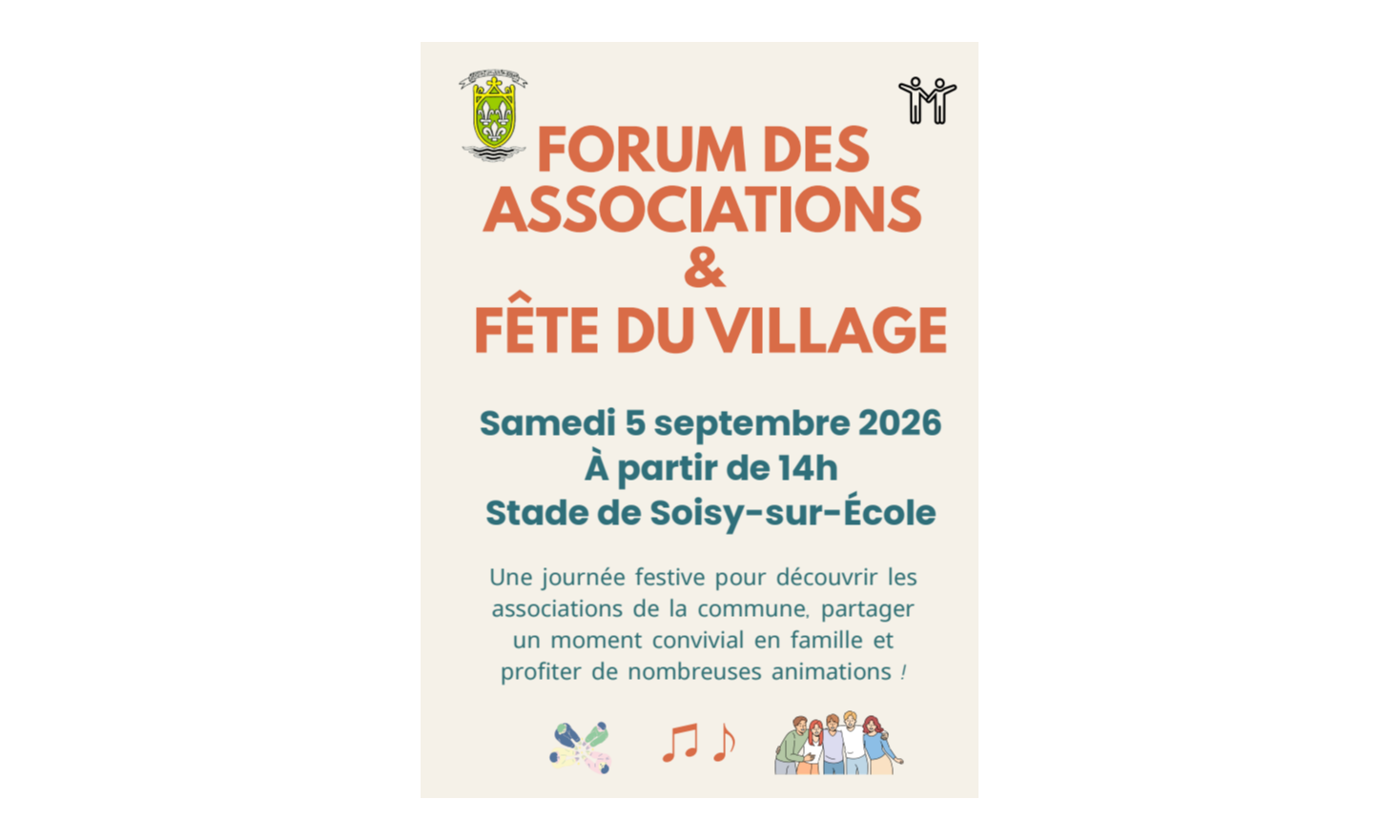 FORUM DES ASSOCIATIONS ET LA FÊTE DU VILLAGE