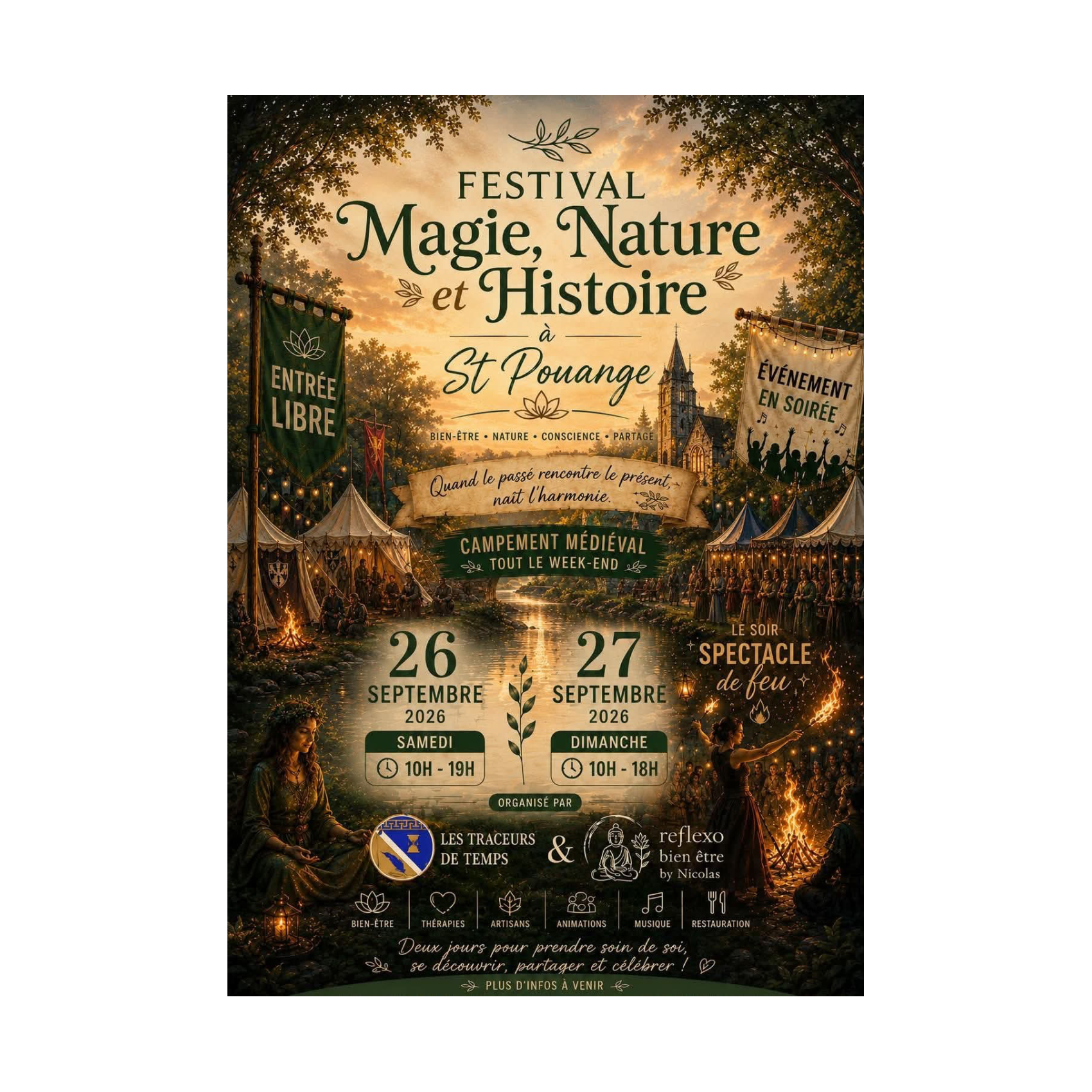 Magie, Nature et Histoire : un week-end d’animations à Saint-Pouange