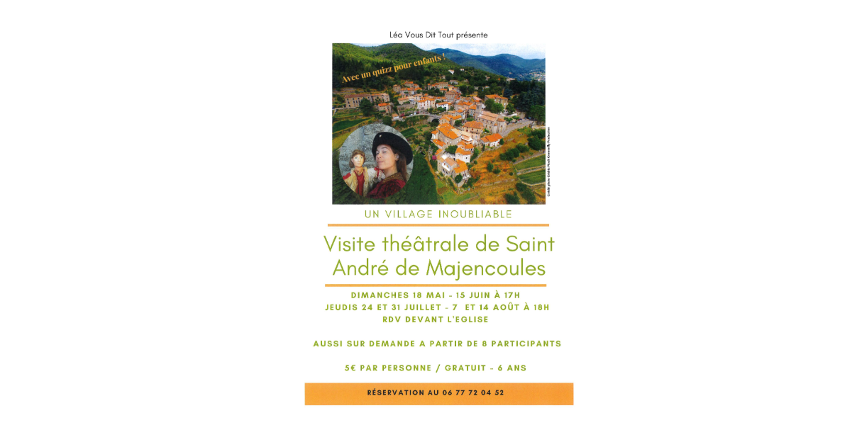 Léa Vous Dit Tout propose des visites théâtrales du village