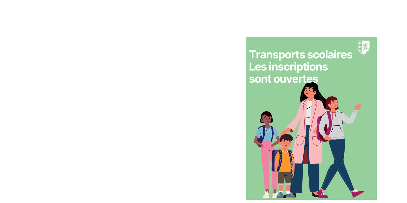 Inscriptions TRANSPORTS SCOLAIRES
