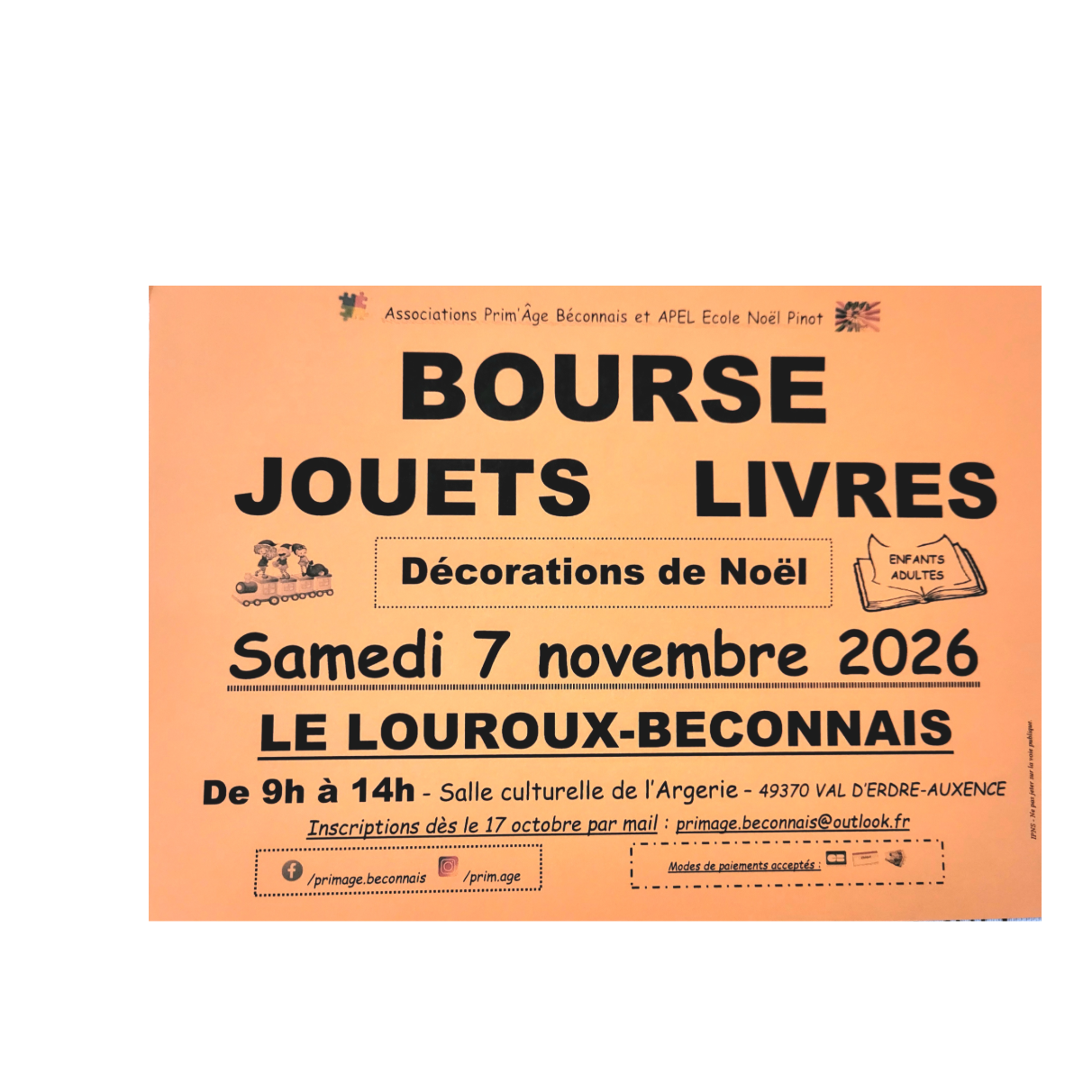Bourse Jouets Livres