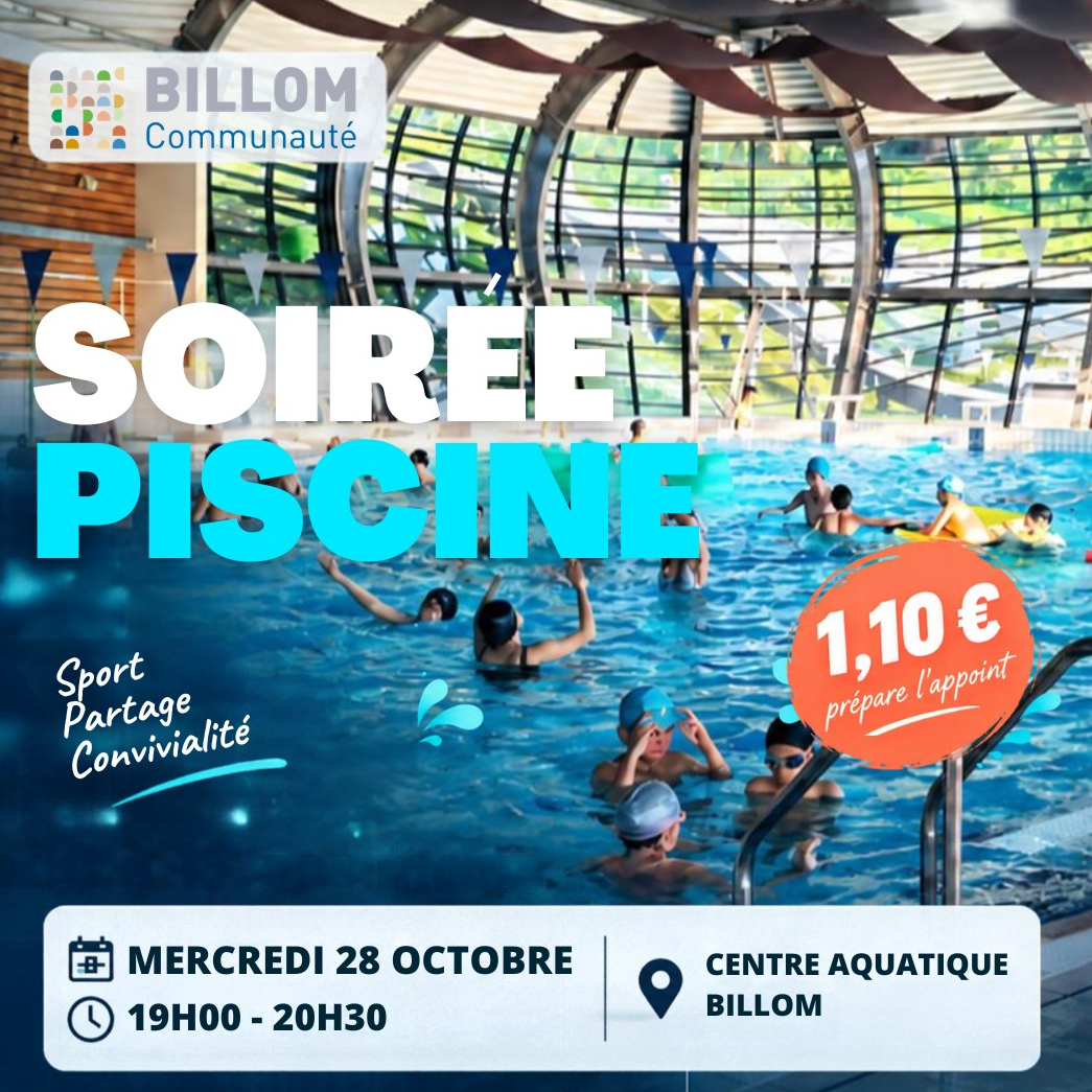 [Billom Co.] - Soirée piscine jeunes (10–17 ans)