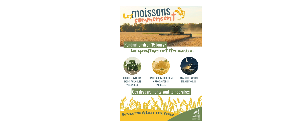 PERIODE DE MOISSON