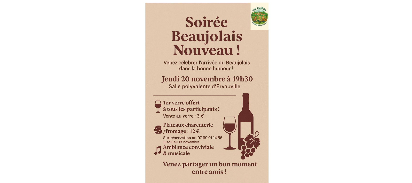 SOIREE BEAUJOLAIS NOUVEAU
