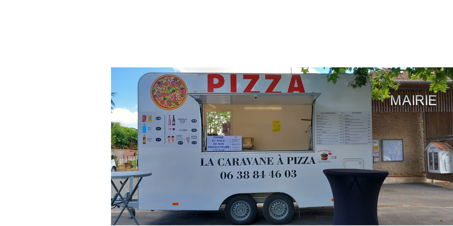 Caravane à pizza