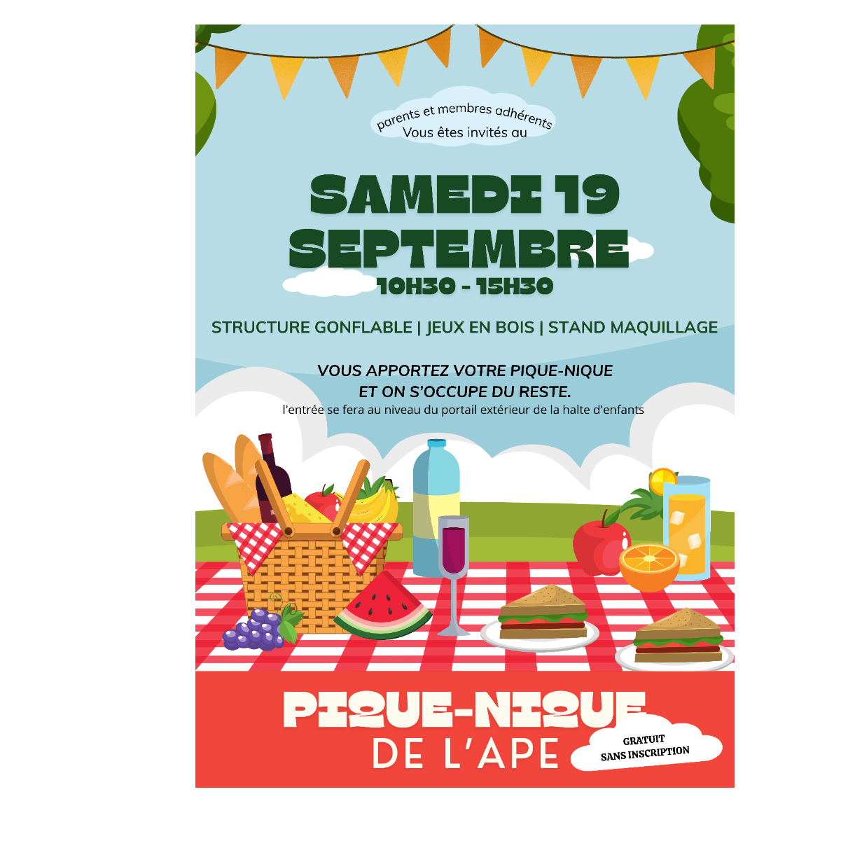 Pique-nique de l'APE