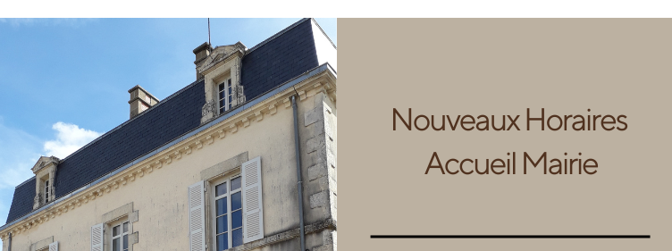 Nouveaux horaires