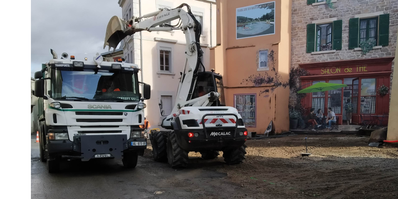 Nouvel aménagement à Cublize