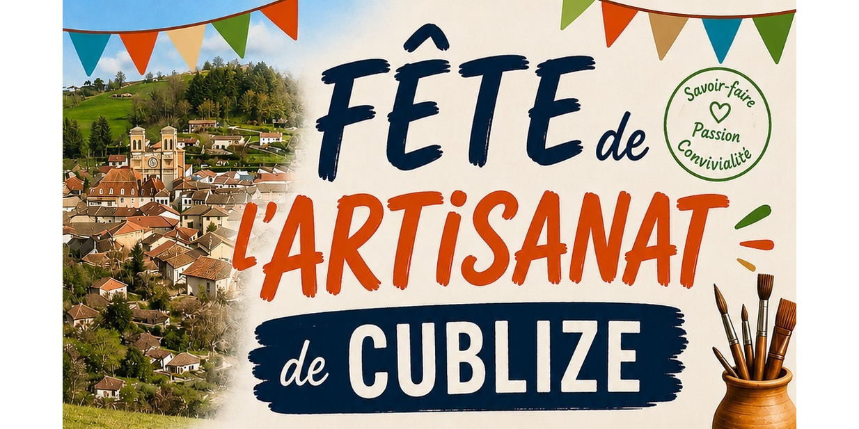 FETE DE L'ARTISANAT, grande journée conviviale