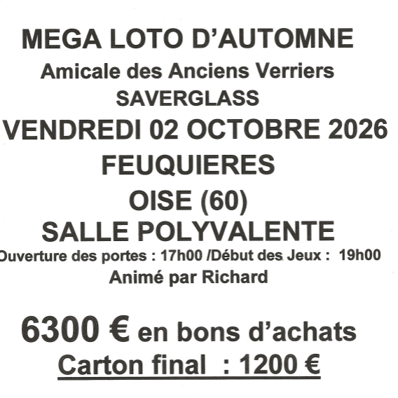 MEGA LOTO D'AUTOMNE