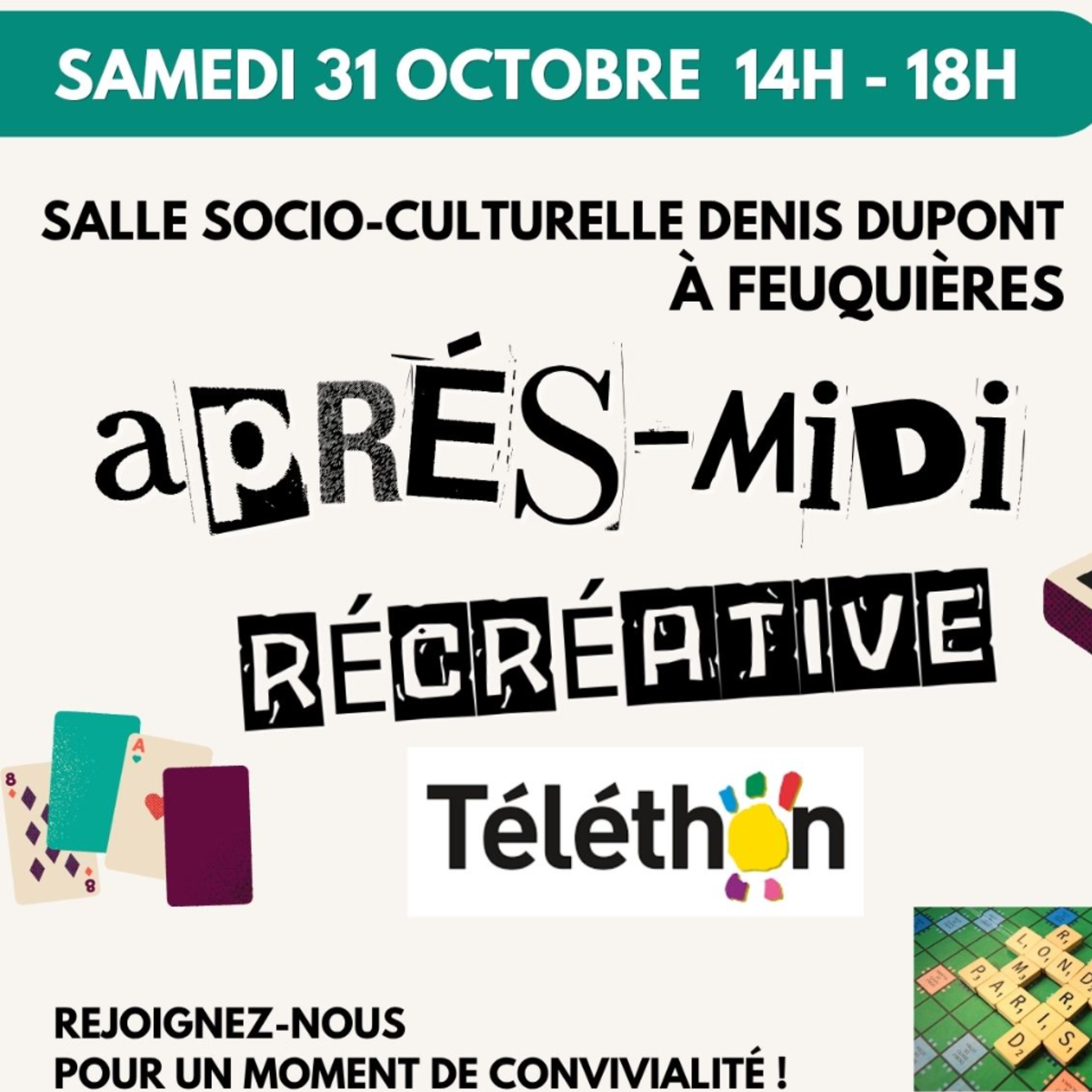 Après-midi récréative Téléthon