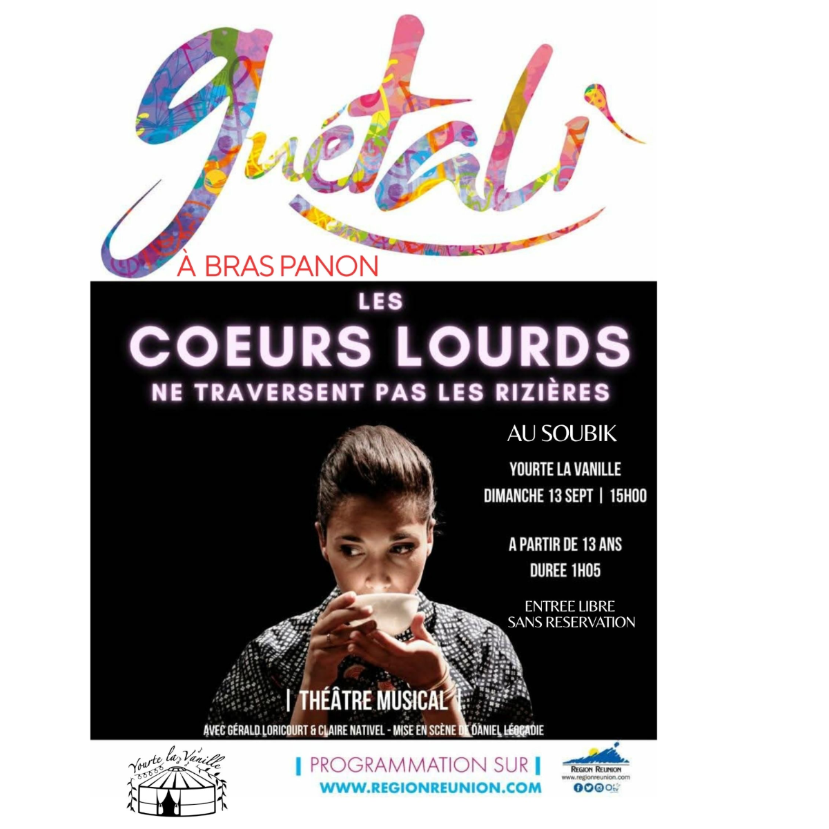 Les coeurs lourds ne traversent pas les rizières