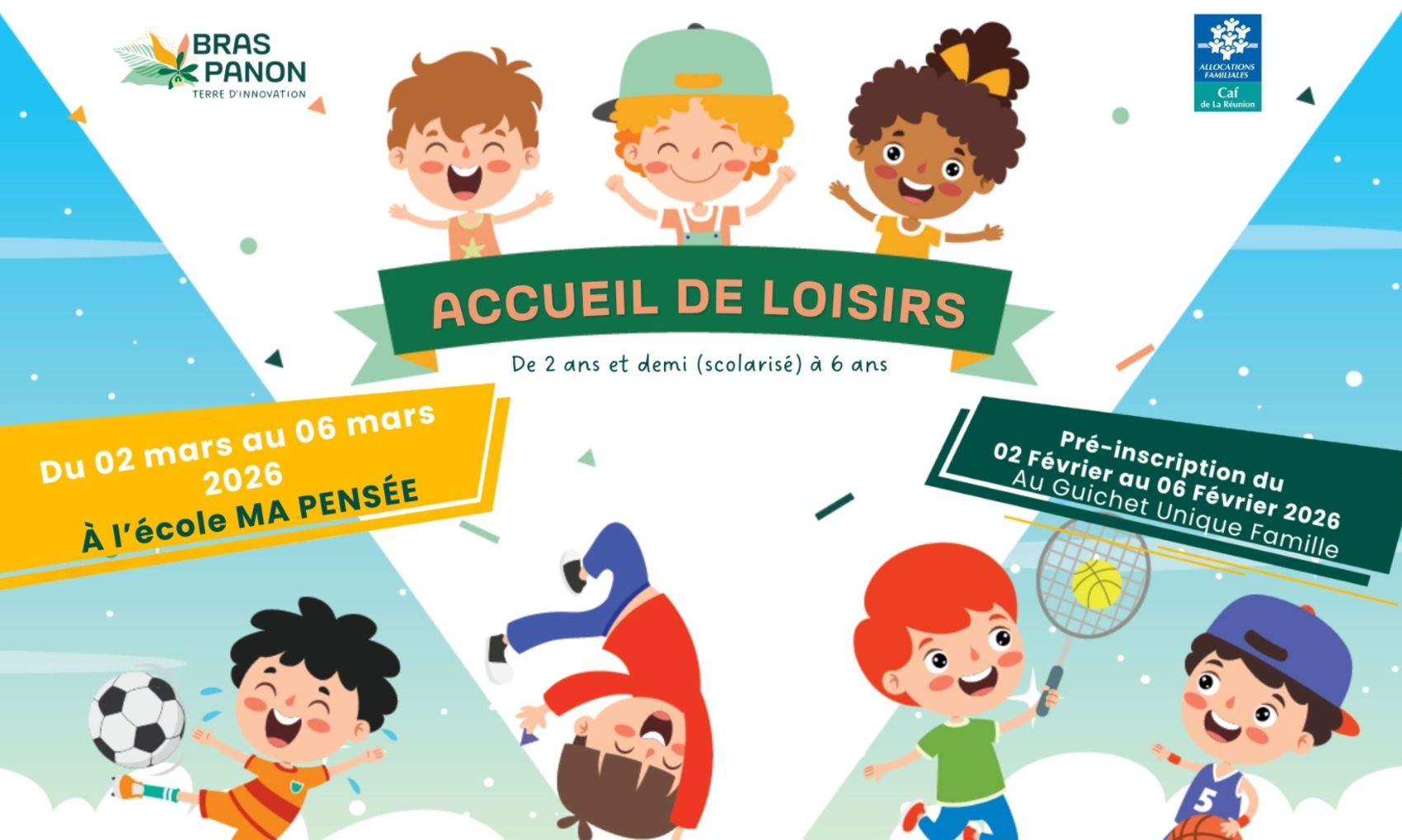 Accueil de loisirs - Mars 2026