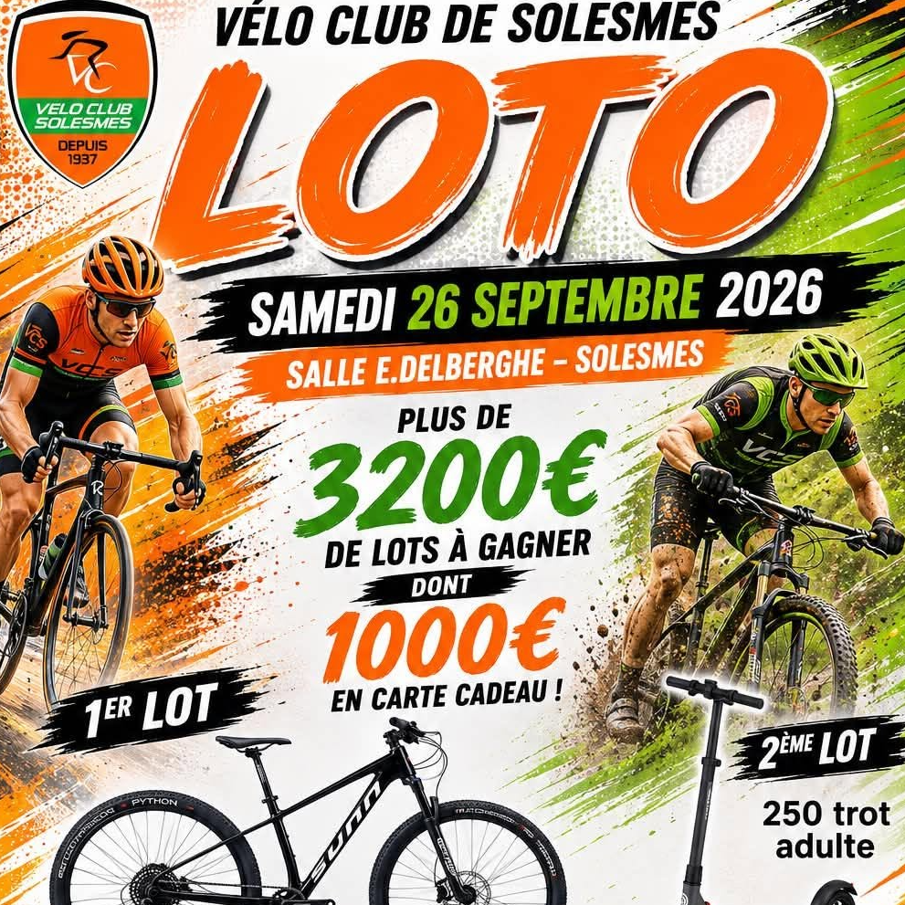 LOTO DU VÉO CLUB SOLESMOIS