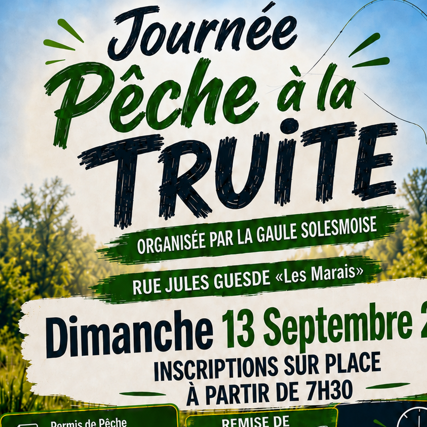 JOURNÉE PÊCHE À LA TRUITE