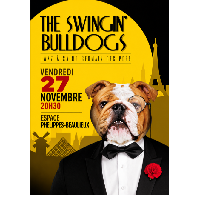 Concert de jazz "le jazz de Saint-Germain-des-Prés" avec Veronika RODRIGUEZ & the Swinging' bulldogs