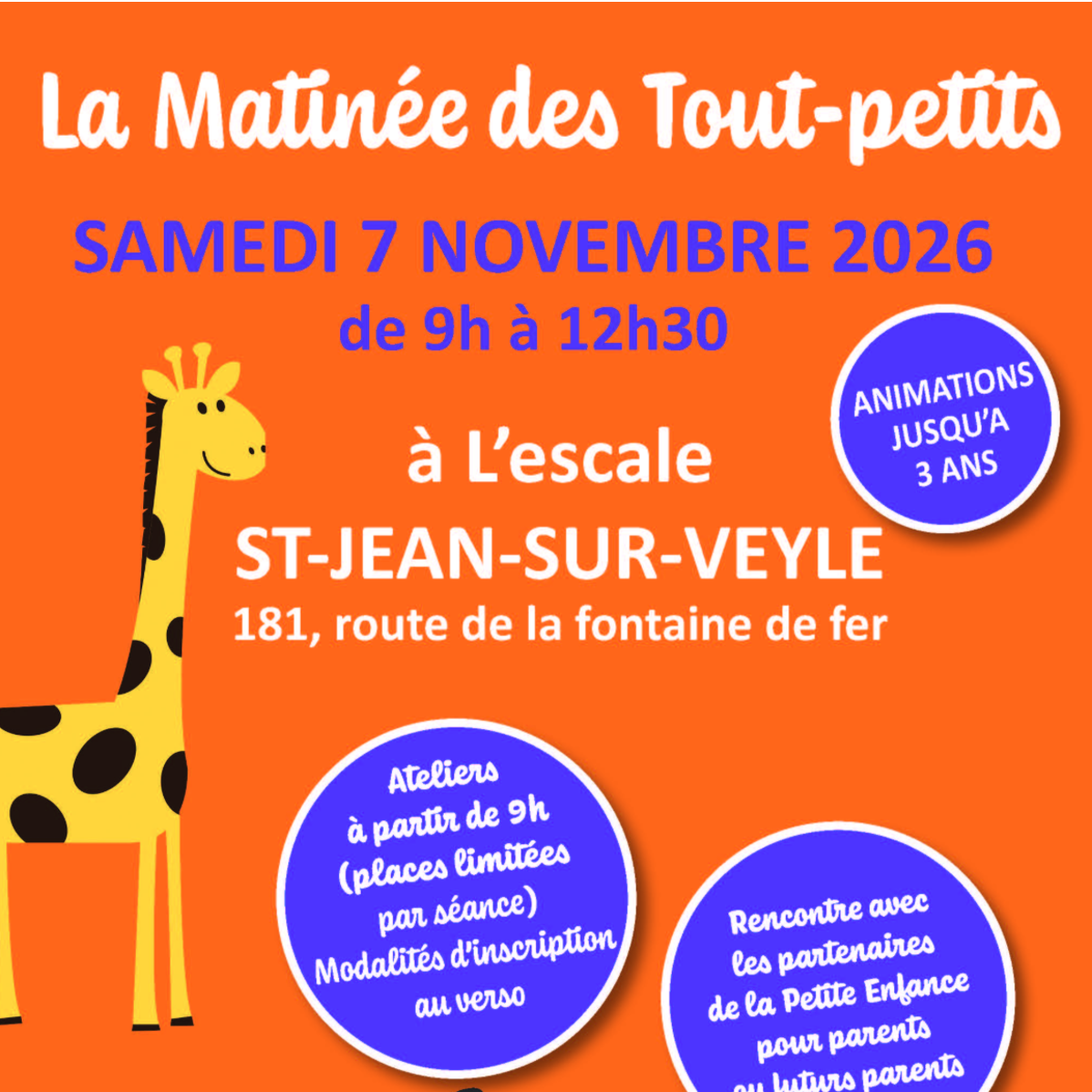 👶 Le SMIDOM participe à la Matinée des Tout-Petits !