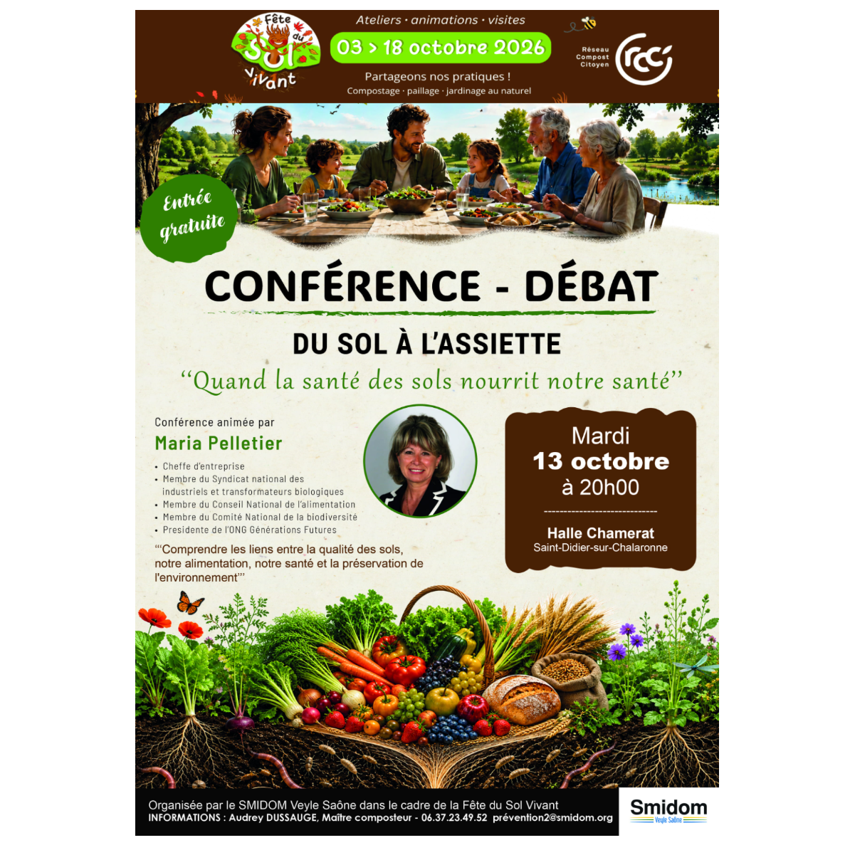 ''La Fête du Sol Vivant'' - Conférence-Débat