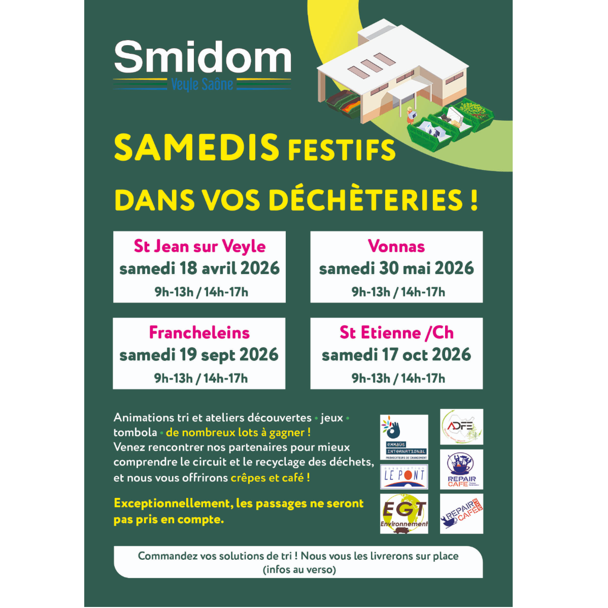 Déchèterie en fête - Francheleins