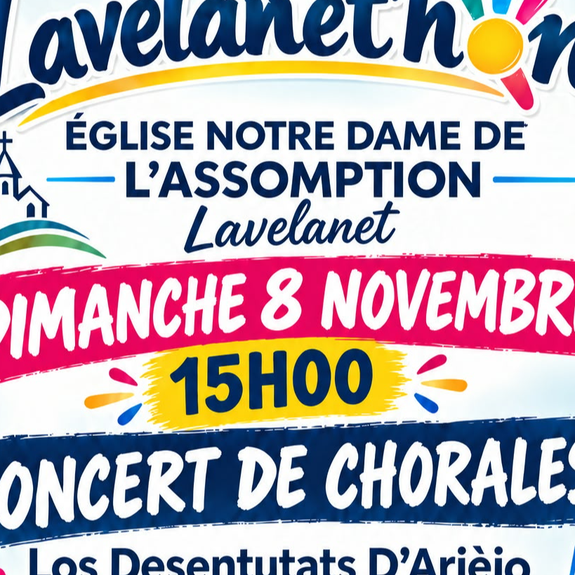 Concert de chorales pour le Lavelanet'Hon